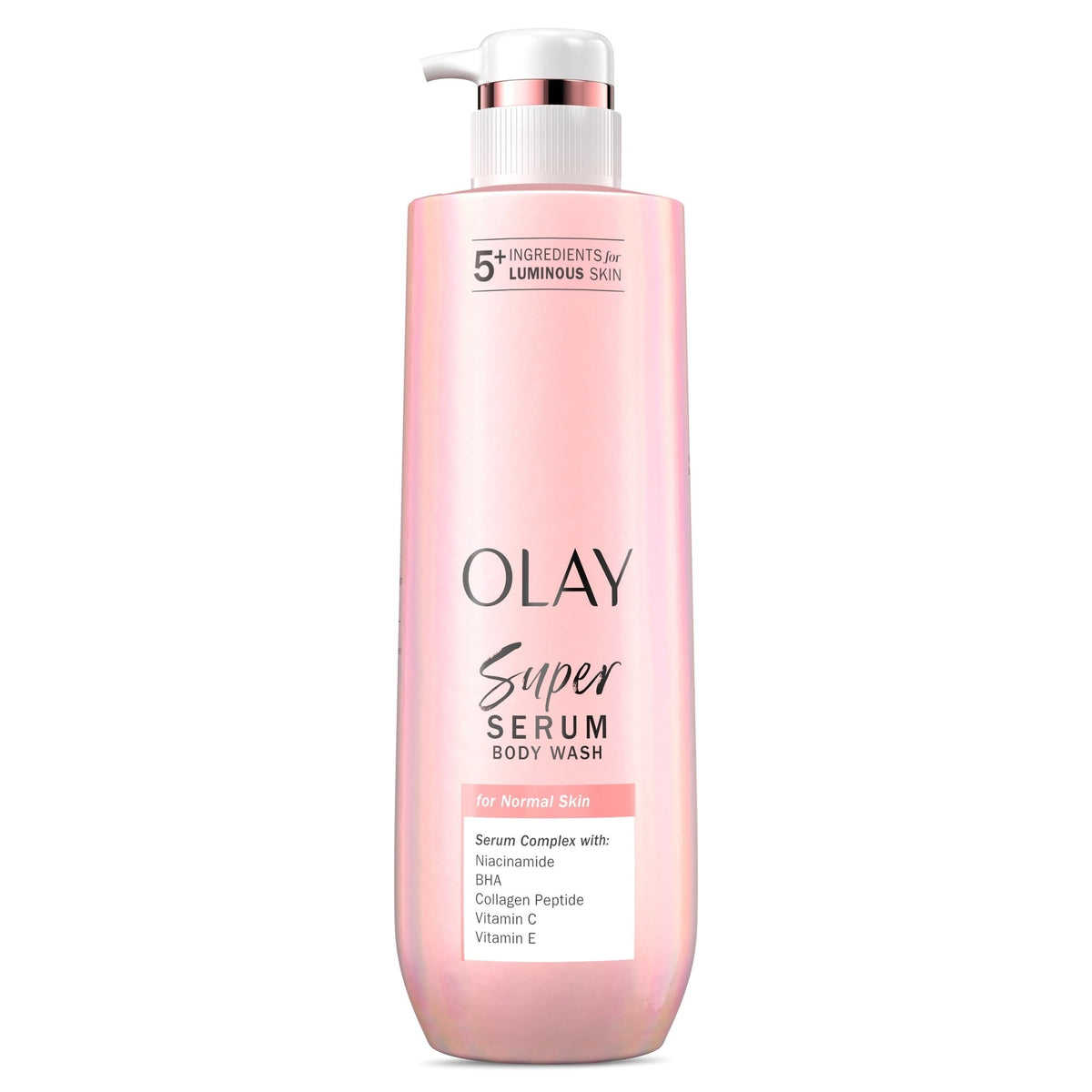 Olay Hydrating Body Wash, Super Serum for Extra Dry Skin, 20 fl oz, for Luminous Skin