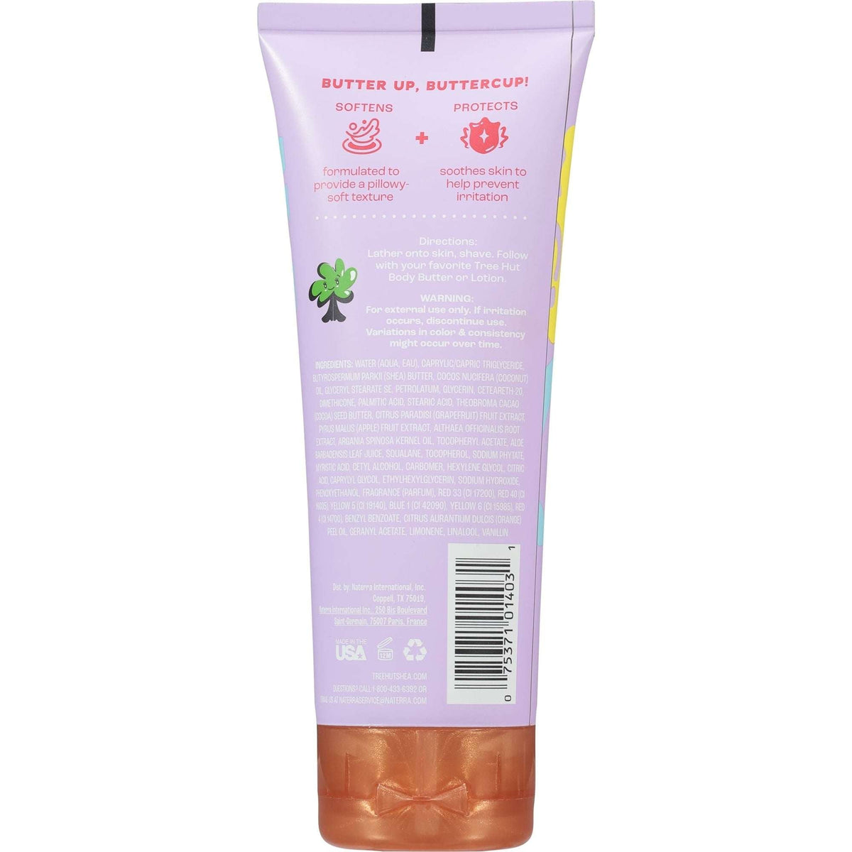 Tree Hut Jelly Bear Hydrating Whipped Shave Butter, 7 oz