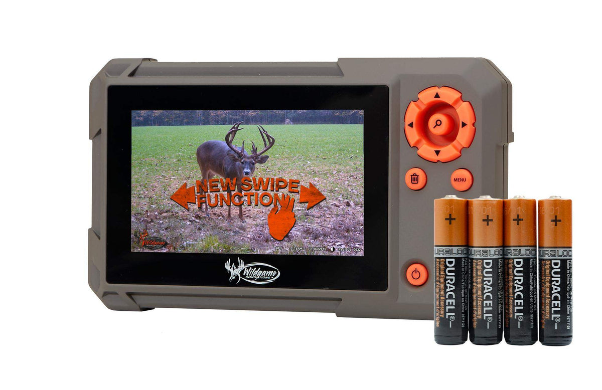 Wildgame Innovations VU60 Trailpad Swipe SD Card Reader for Trail Cameras **Batteries Included**