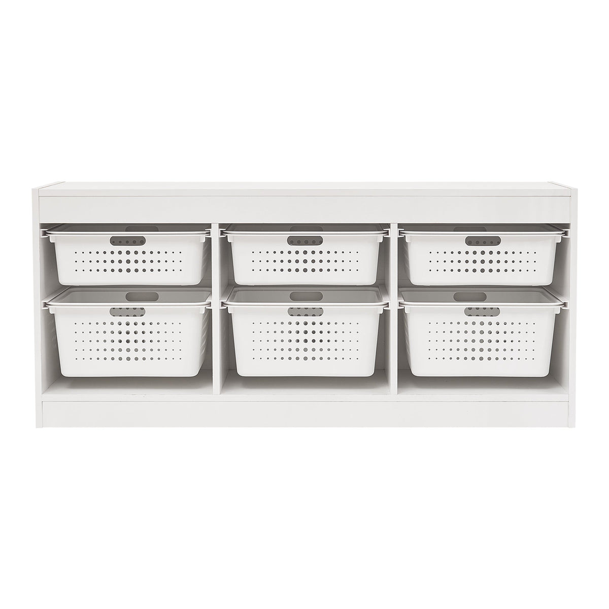 Your Zone Kids Sliding Bin Organizer with 4 Storage Bins
