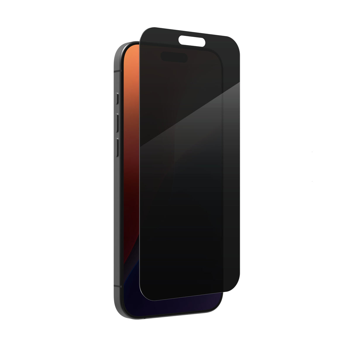 ZAGG InvisibleShield – Apple iPhone 16 & iPhone 15 Glass Shield Privacy Screen Protector, Easy Installation with Precise Install Tray, 3x Stronger Glass, Impact & Scratch Protection