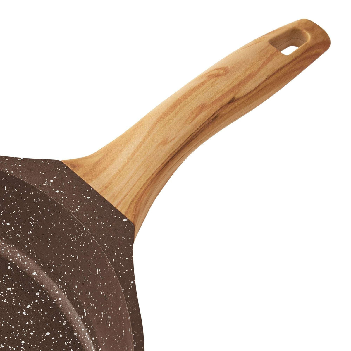 The Pioneer Woman 10-Inch Cast Aluminum Fry Pan, Brown Speckle