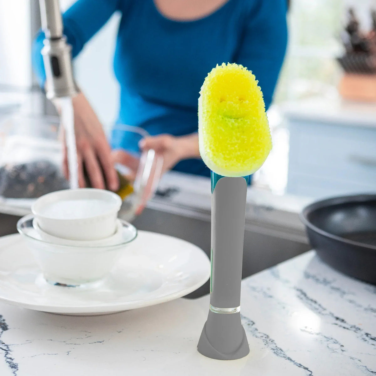 Scrub Daddy Dish Daddy Non-Scratch Sponge Dish Wand