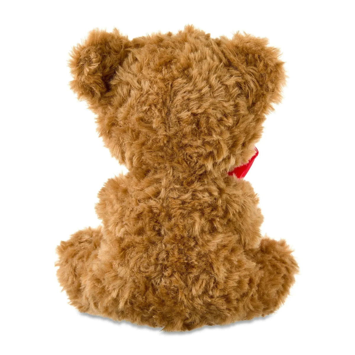 Small Bear with Rose Plush, Brown, 8", Valentine's Day by Way To Celebrate
