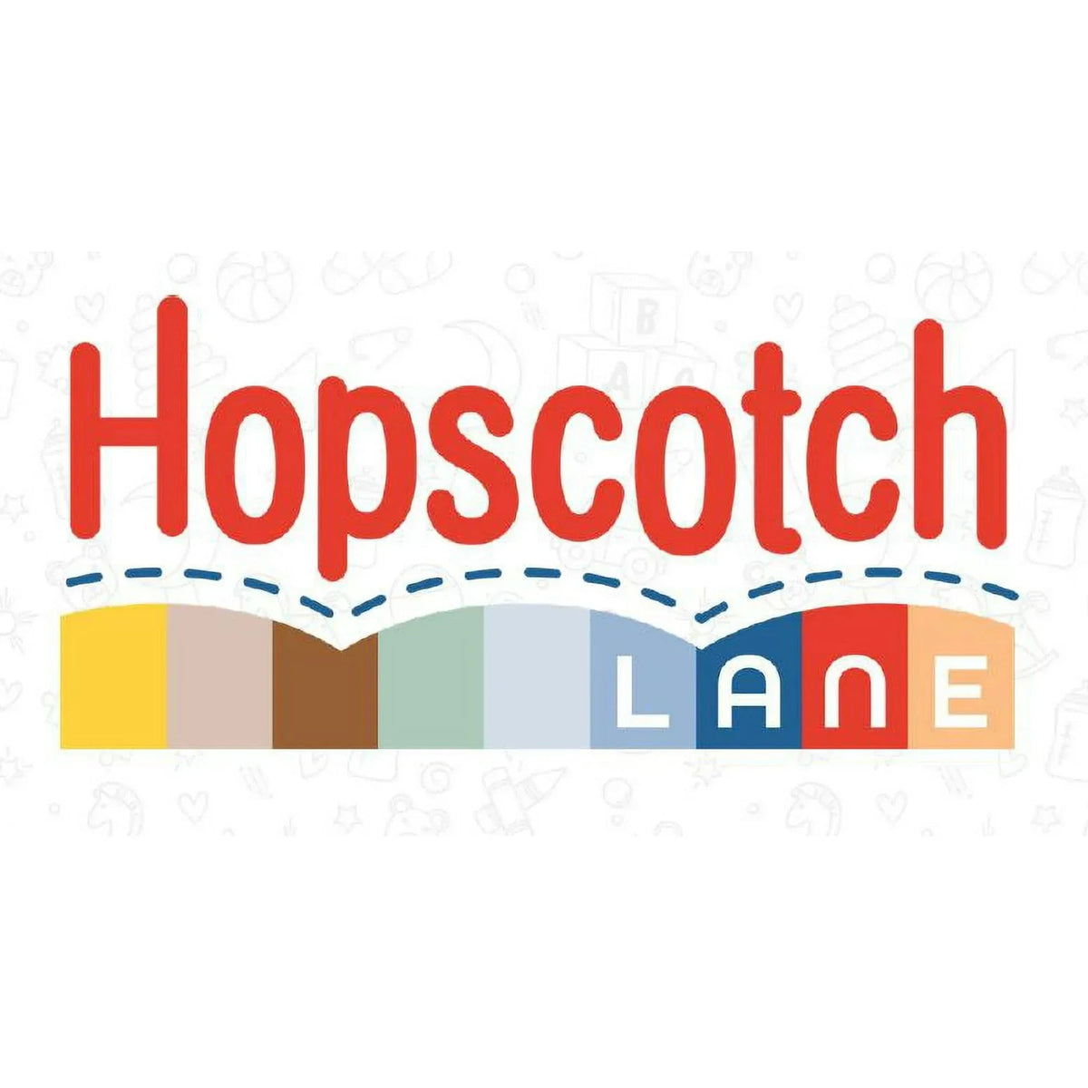 Hopscotch Lane My Baby Doll's Shopping Cart, Baby Doll Accessory-10 Play Pieces, Children Ages 2+