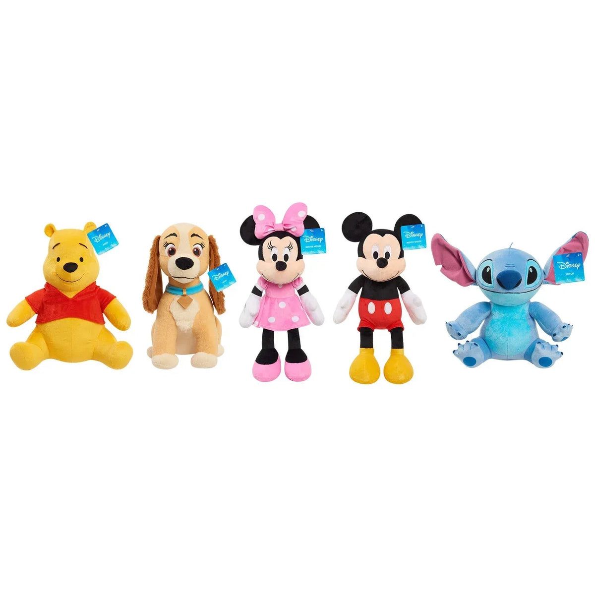 Disney Classics Friends Large 12.7-Inch Plush Winnie the Pooh, Ages 2 +