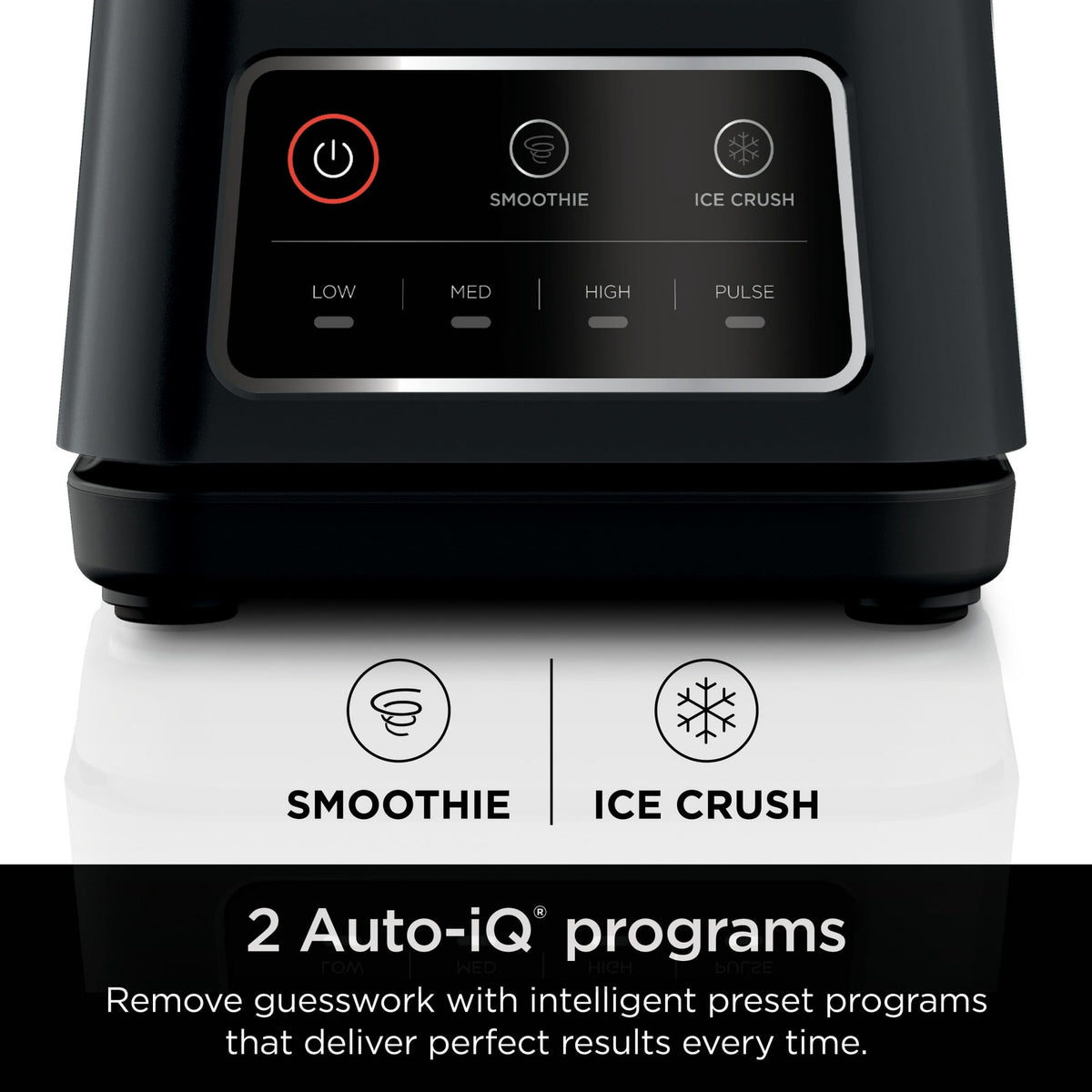 Ninja Professional Plus 72-Oz Blender, Smoothies, Ice Crush with 2 Auto-iQ Preset Programs, 1200W, BN700 Black