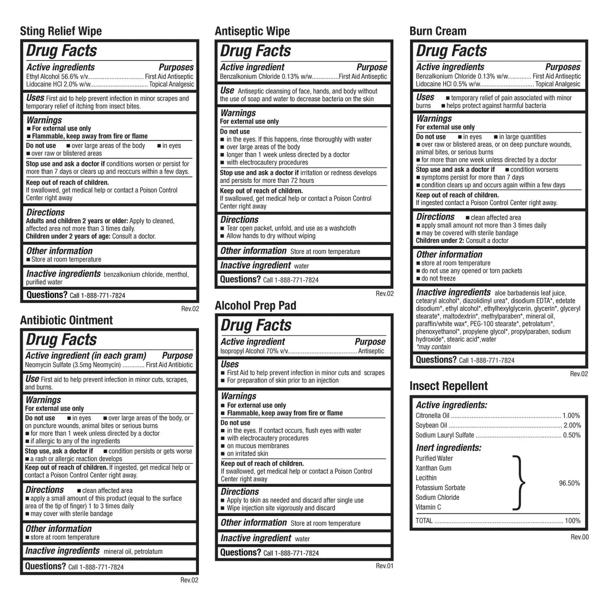 Be Smart Get Prepared Outdoor First Aid - Happy Wanderer, 134 Piece