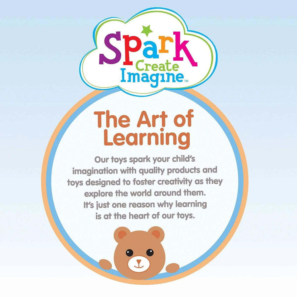 Spark Create Imagine Plush Cow Rattle, 0+