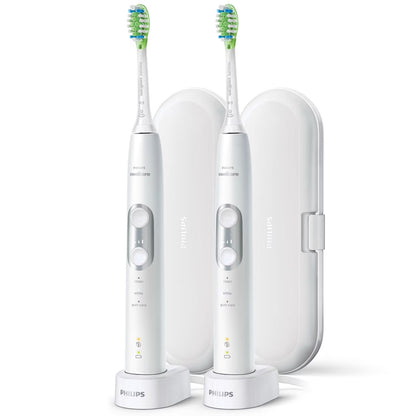 Philips Sonicare 6100 ProtectiveClean Power Toothbrush, 2 pk