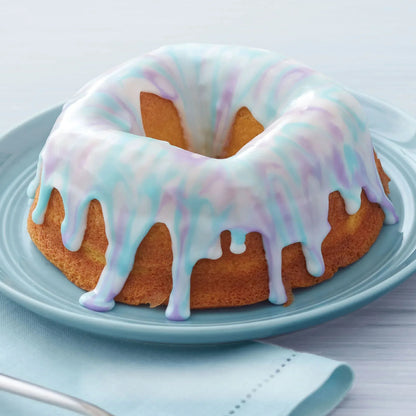 Wilton Everyday Non-Stick Bundt Cake Pan 9.51" Fluted Tube Baking Pan, Packaging May Vary