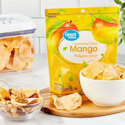 Great Value Dried Philippine Mango, 6 oz