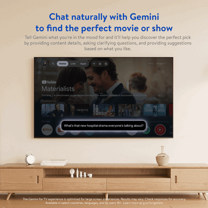 onn 4K Pro Streaming Device, Google TV with Gemini (NEW 2026 Model) - Ultra-fast Streaming, Stunning 4K UHD, 32GB Storage, 3GB RAM, Dolby Vision & Atmos, Find My Remote with Backlight, Ethernet Port