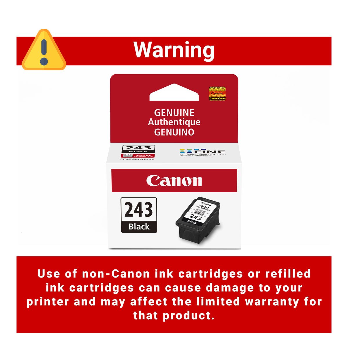 Canon PG-243 Black Ink Cartridge