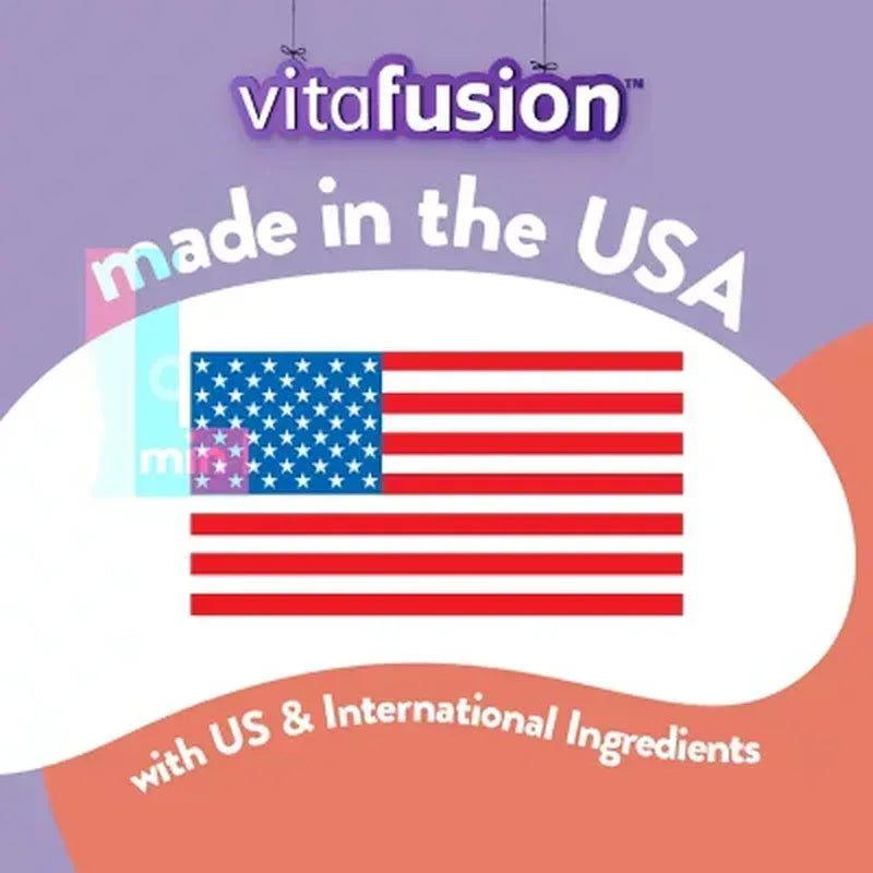 Vitafusion Vitamin D Gummies, 2000 IU, Peach and Berry (275 Ct.)