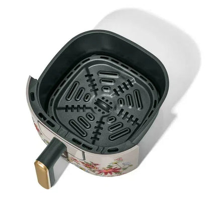 Beautiful 3 Qt Air Fryer with TurboCrisp Technology, EverGood Ceramic Nonstick Coating, Thyme Green by Drew Barrymore