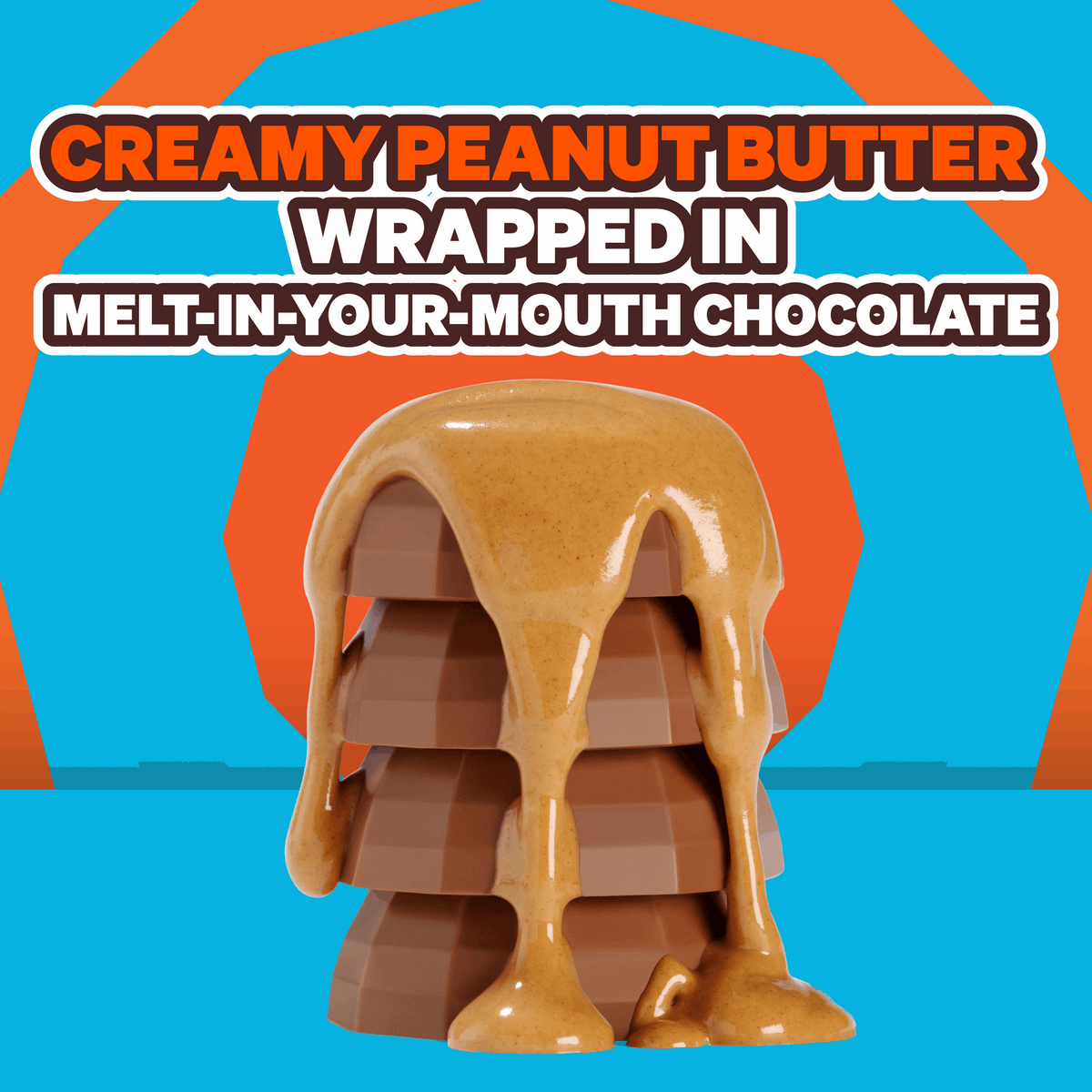 Feastables MrBeast Chocolate Peanut Butter Cups, 1.41 oz (40g), 5 Count