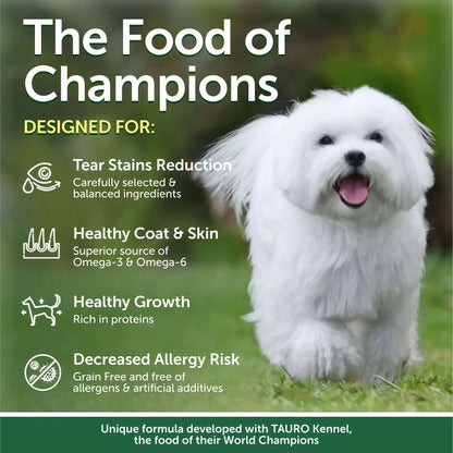 Nature's Protection Superior Care Grain Free White Fish Dry Dog Food, Small Breed Puppy, 22 lb Bag