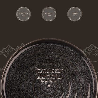 Yellowstone Rip 12-Piece Ceramic Dinnerware Set