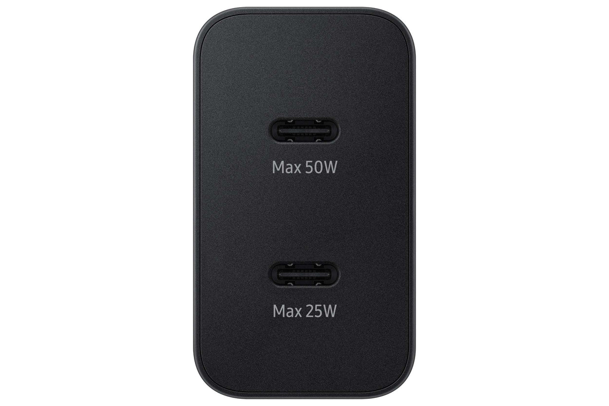 Samsung 50W Duo Power Adapter, Black (Cable not included)