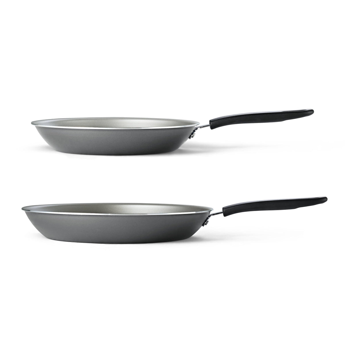 Tramontina Primaware 2-Piece Nonstick Fry Pan Set,9.5-Inch and 11-Inch Asphalt