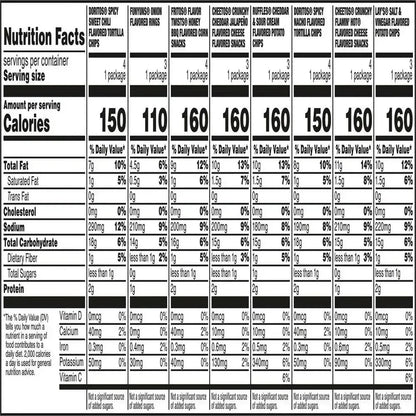 Bold Mix Variety Pack Snack Chips, 28 Count Multipack