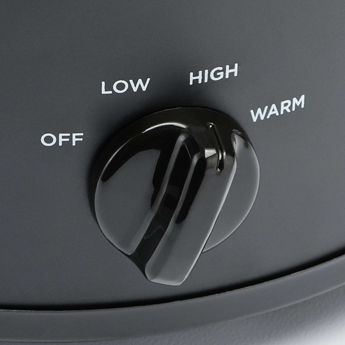 Mainstays 2 Quart Manual Slow Cooker, Durable Matte Black Finish
