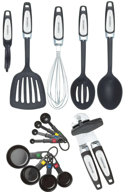 Farberware Professional 14-Piece Kitchen Tool and Gadget Kitchen Utensil Set in Black