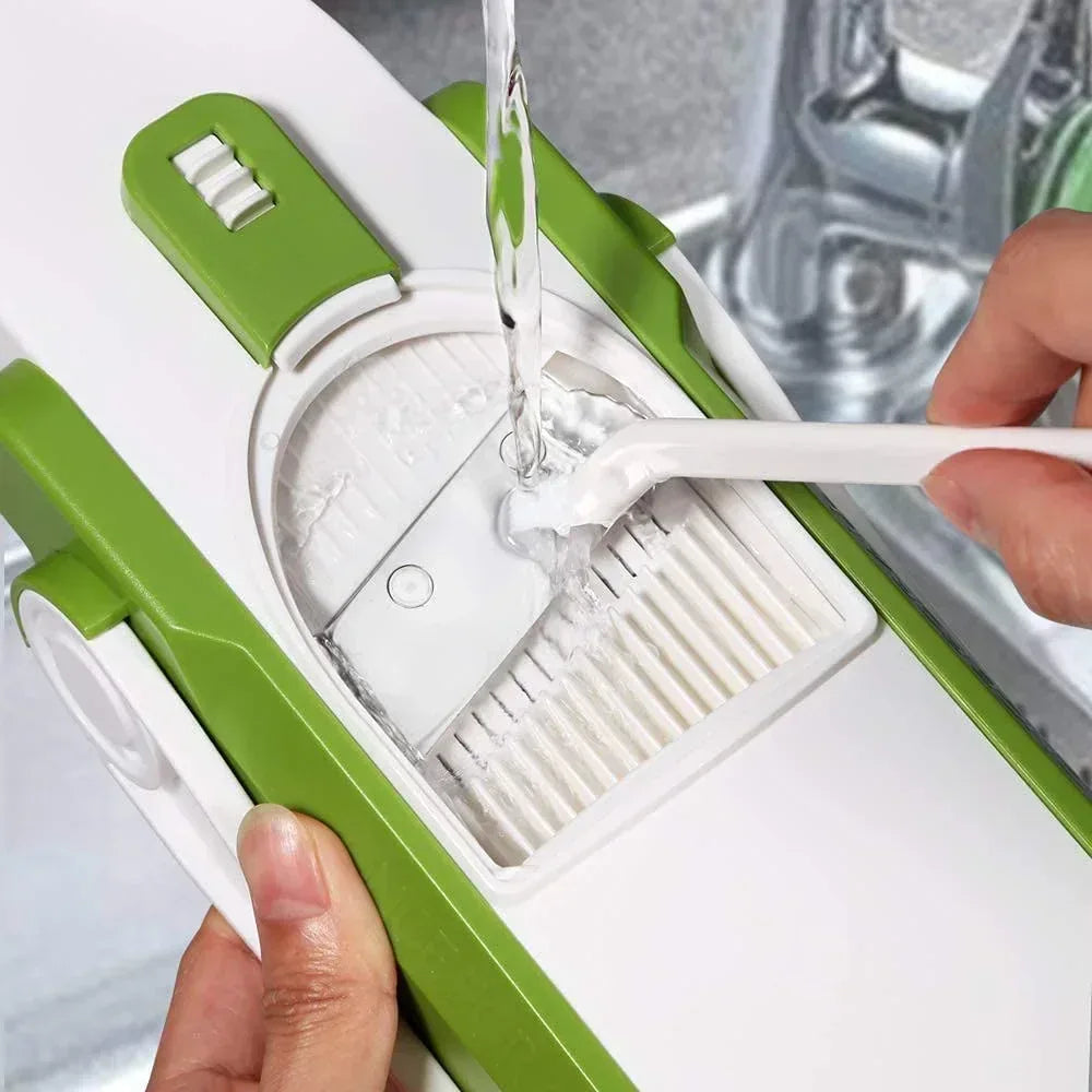 Mandoline Slicer for Vegetables Fruits, Adjustable Thickness Stainless Steel Food Cutter & Chopper, Safe and Quick Meal Preparation