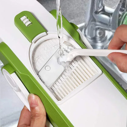 Mandoline Slicer for Vegetables Fruits, Adjustable Thickness Stainless Steel Food Cutter & Chopper, Safe and Quick Meal Preparation