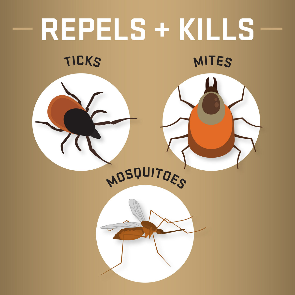 Repel Permethrin Clothing & Gear Insect and Mosquito Repellent Bug Spray, 6.5 Oz