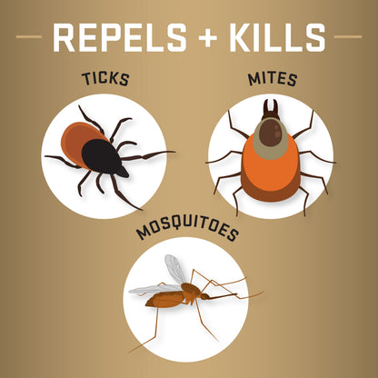 Repel Permethrin Clothing & Gear Insect and Mosquito Repellent Bug Spray, 6.5 Oz
