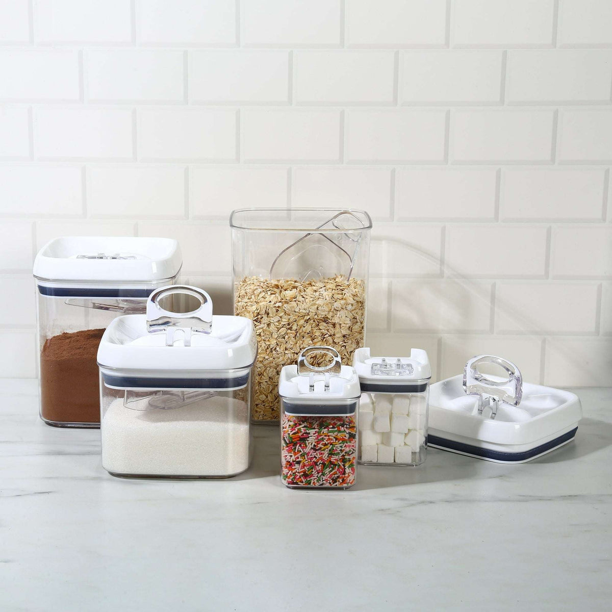 Better Homes & Gardens 8 Pack Flip-Tite Baking Storage Set with Accessories