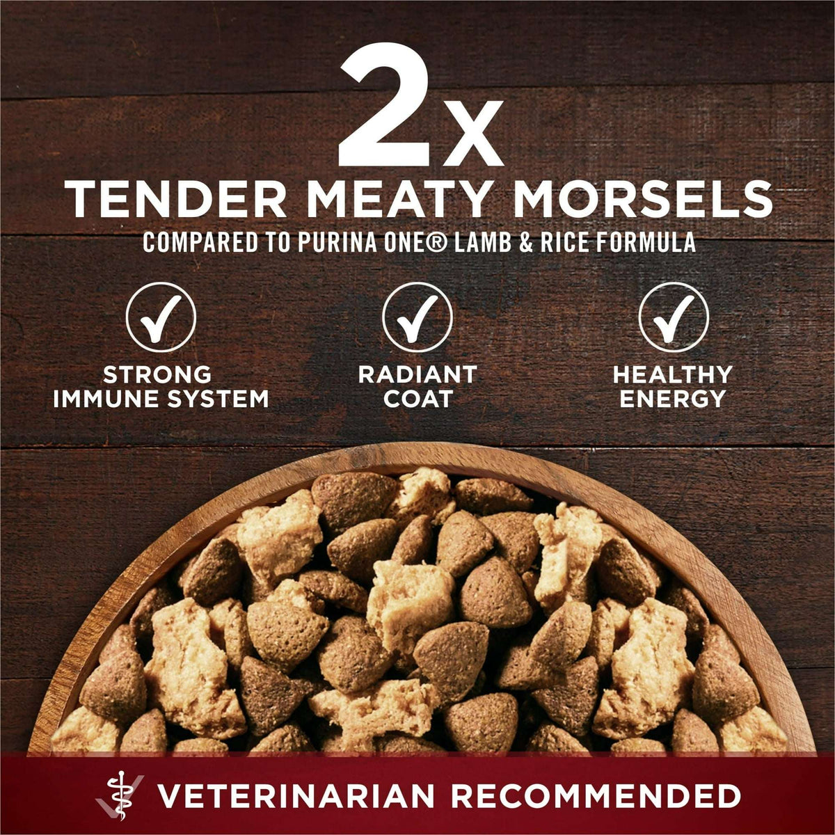 Purina ONE True Instinct Dry Dog Food for Adults, High Protein with Real Beef & Salmon