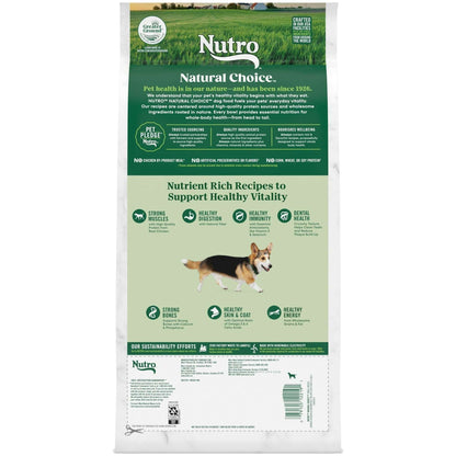Nutro Natural Choice Senior Small Breed Dry Dog Food, Chicken And Brown Rice, 5 Lbs.