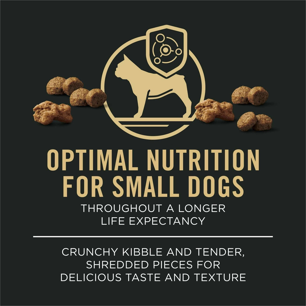 Purina Pro Plan Small Breed Dog Food With Probiotics for Dogs, Shredded Blend Chicken & Rice Formula