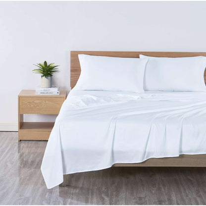 Mainstays Basic Value Microfiber Bed Sheet Set, 4 Piece