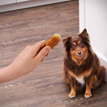 Golden Rewards Peanut Butter Flavor Biscuit Wrapped with Chicken Dry Training Treats for All Dogs