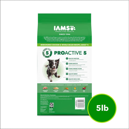 IAMS Proactive Health Adult Minichunks Chicken & Whole Grain Recipe Dry Dog Food