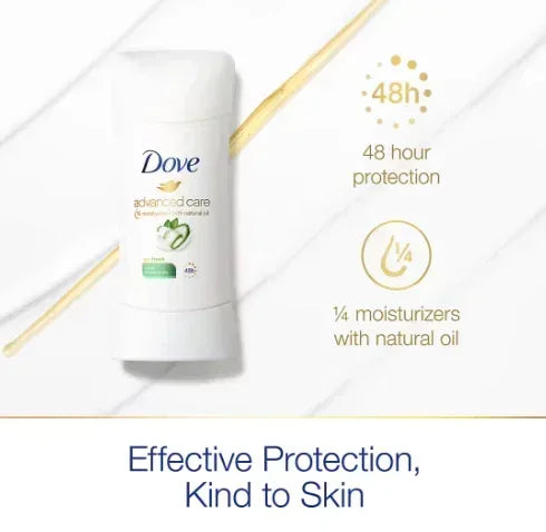 Dove Advanced Care Cool Essentials Deodorant, 4 pk.