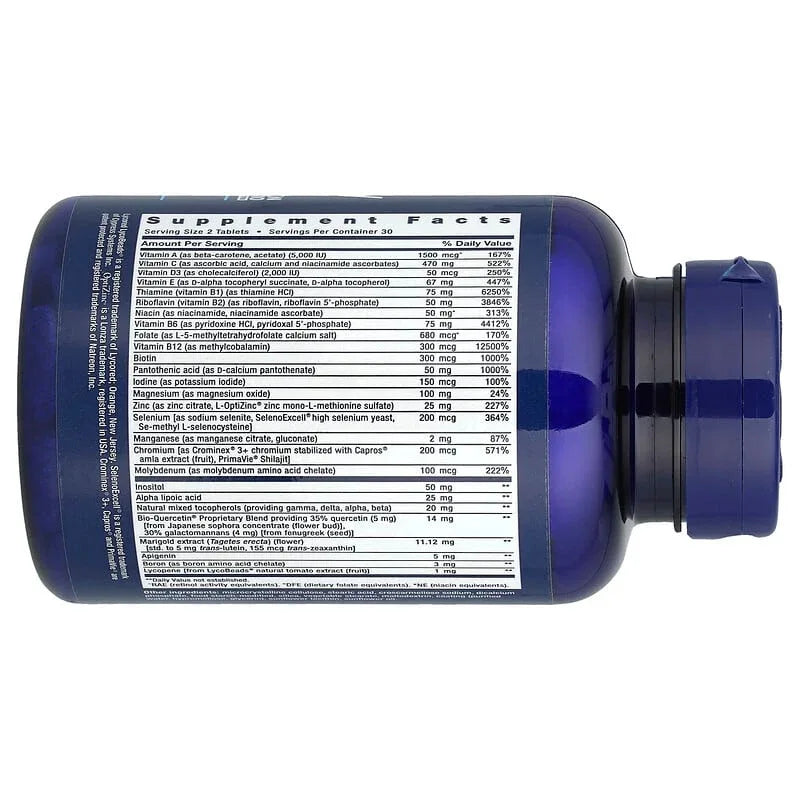 Life Extension, Two-Per-Day Multivitamin, Tablets
