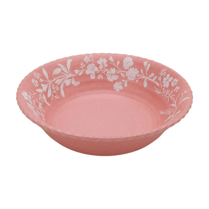 The Pioneer Woman Daisy 12-Piece Bamboo Melamine Dinnerware Set, Pink