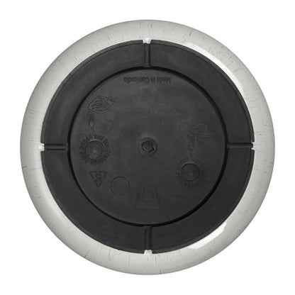 Better Homes and Gardens Esmeralda Plastic Planter 12" x 12" x 12" Round Toupe Finish