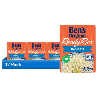 Ben's Original Ready Rice Basmati Rice, Easy Side Dish, 8.5 Ounce Pouch