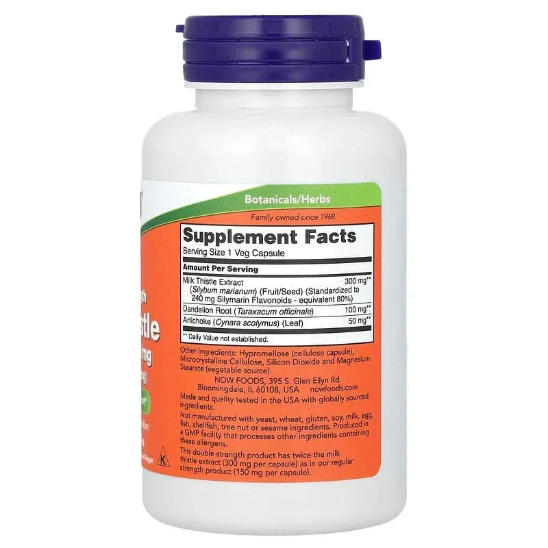 NOW Foods, Milk Thistle Extract 300 mg & 750 mg