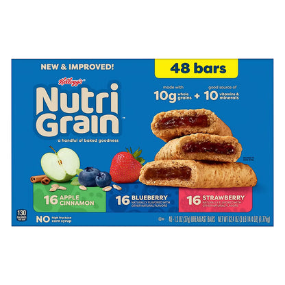Nutri-Grain Bars Variety Pack, 48 ct.