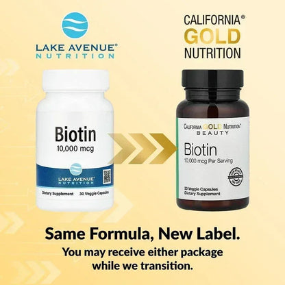 California Gold Nutrition, Biotin