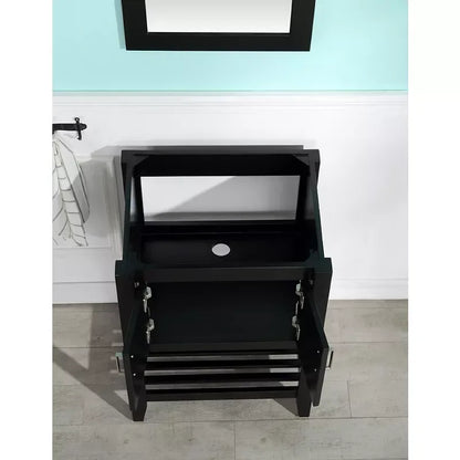 ANZZI Mosset 24" Bathroom Vanity with 014B Faucet - Black