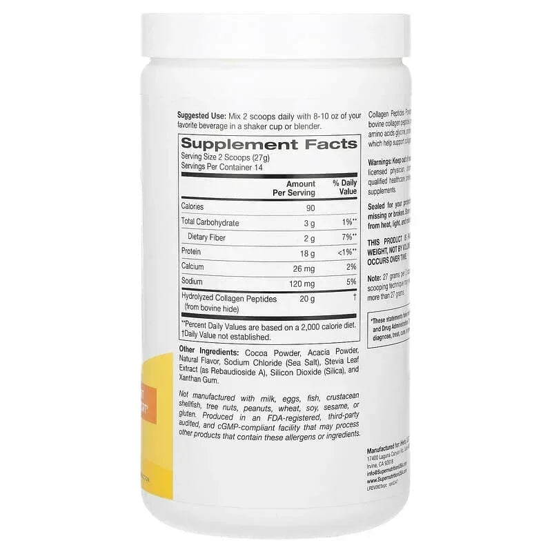 Super Nutrition, Collagen Peptides, 9.88 oz (280 g)