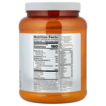 NOW Foods, Sports, Organic Whey Protein, Unflavored, 1 lb (454 g)